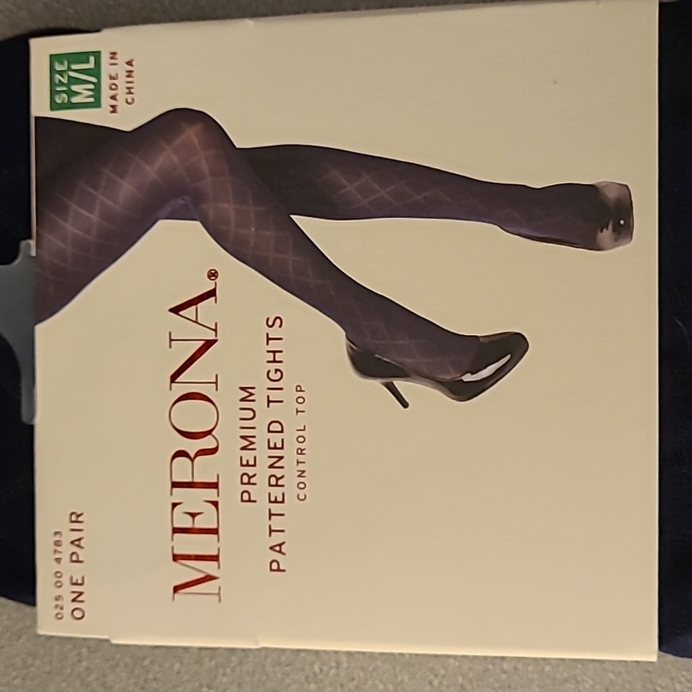Merona Premium Patterned Tights - Picture 2 of 4